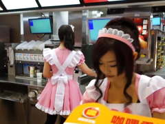 Cute fast food waitresses 1